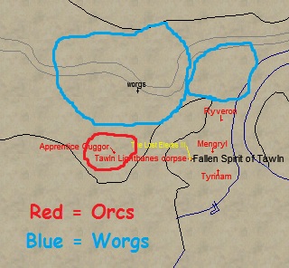 Loping Plains Worgs Location
